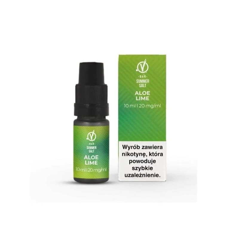 Liquid VBar Summer Salt 10ml - Aloe Lime 20mg