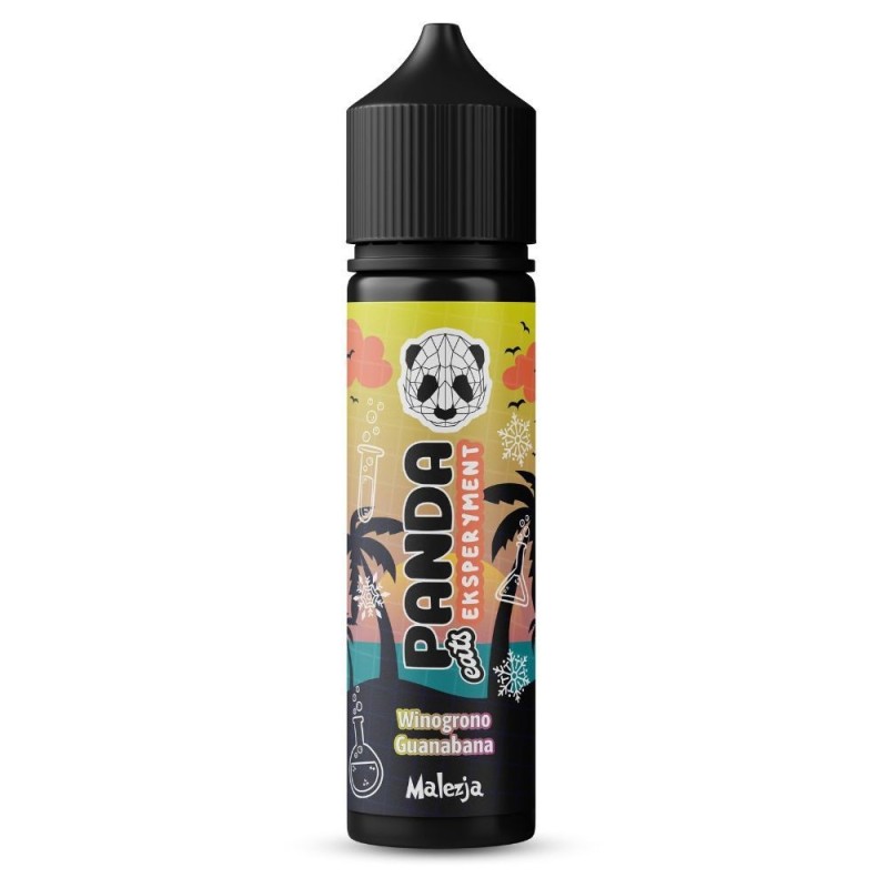 Longfill Panda Malezja 10/60ml - Winogrono Guanabana