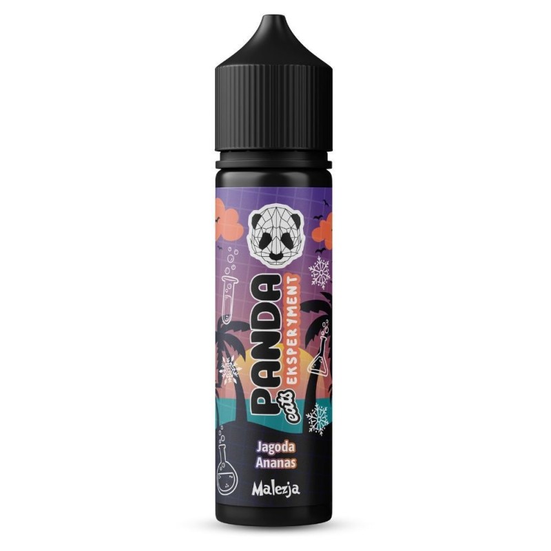 Longfill Panda Malezja 10/60ml - Jagoda Ananas