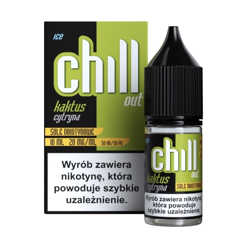 Liquid Chill Out Salt 10ml - Cactus Lemon Ice 20mg | Doctorvape