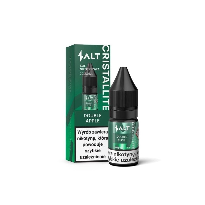 LIQUID CRISTALLITE Sól 10ml 20mg - Podwójne Jabłko | Doctorvape