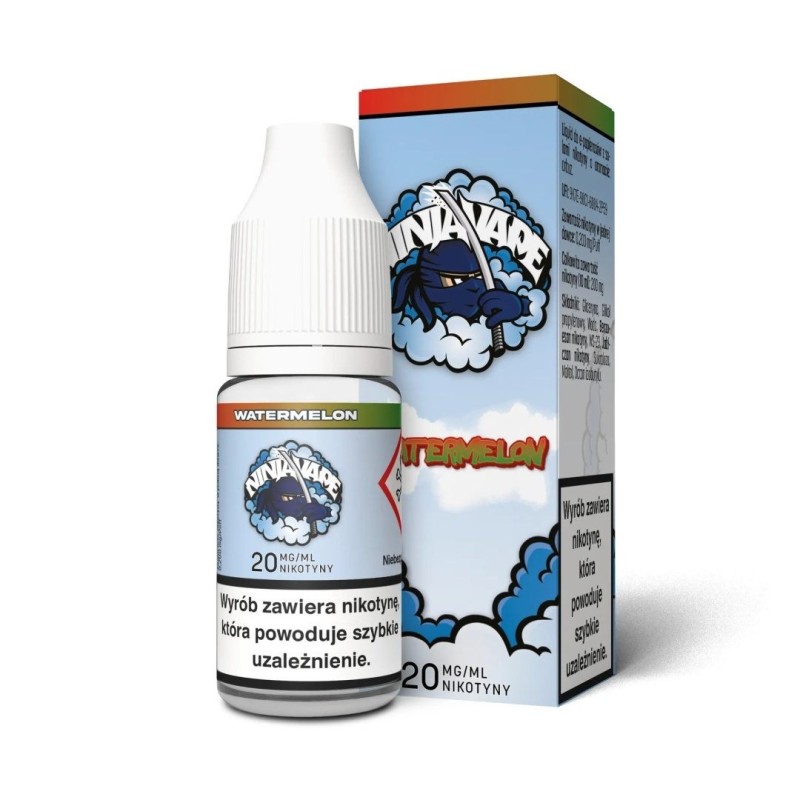 Liquid Ninja Vape 10ml - Watermelon 20mg | Doctorvape
