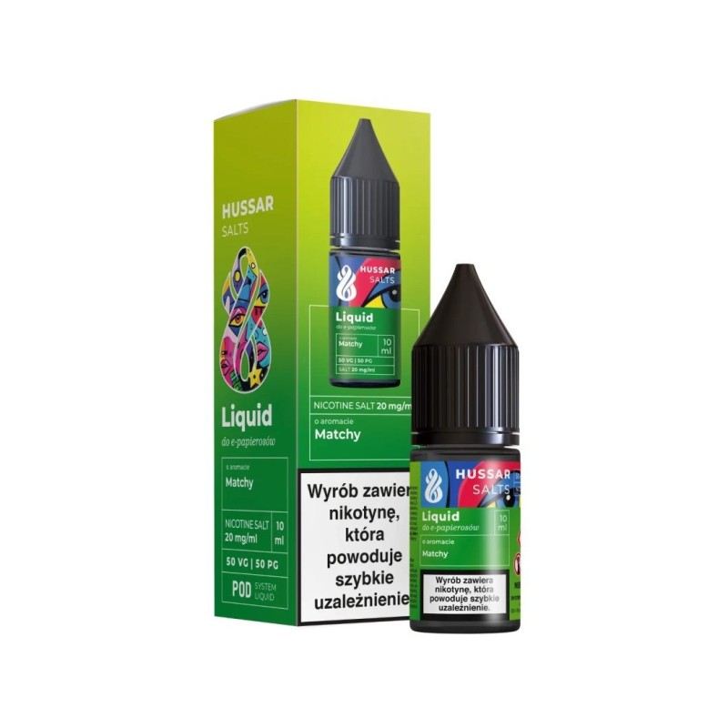 Liquid Hussar Salts 10ml - Matcha 20mg | Doctorvape