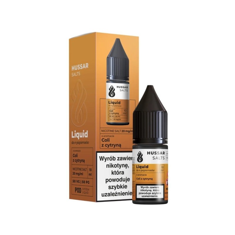 Liquid Hussar Salts 10ml - Cola au citron 20mg | Doctorvape