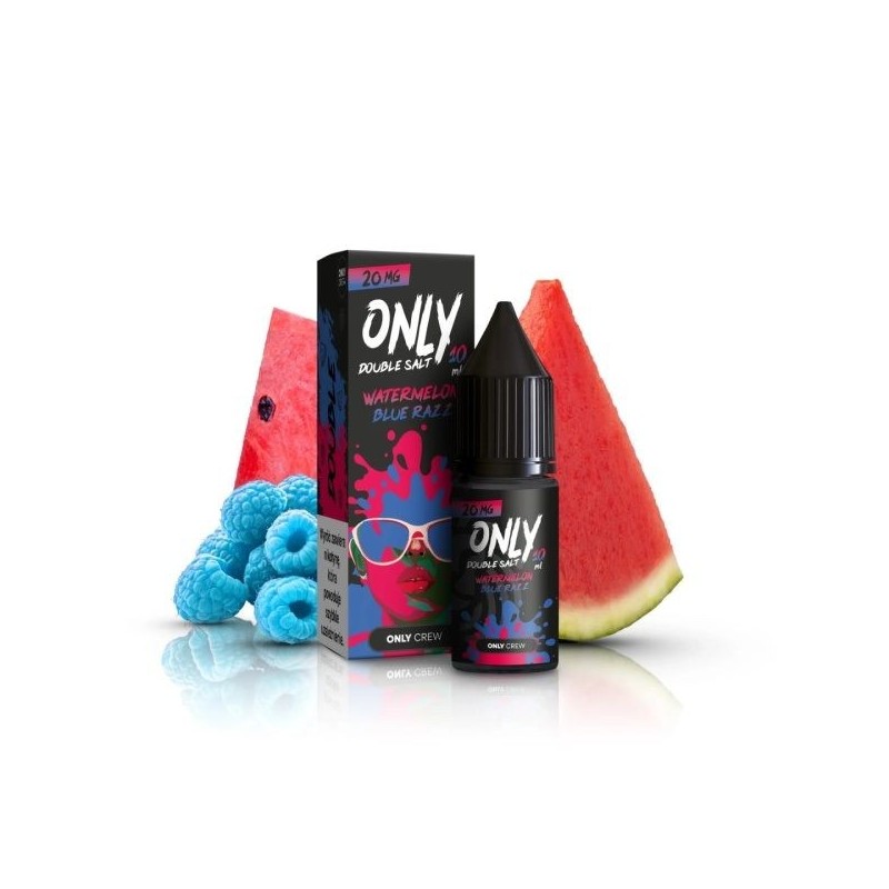 Liquid Only Double Salt 10ml - Watermelon Blue Razz | Doctorvape