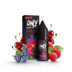 Liquid Only Double Salt 10ml - Raspberry Blueberry Cherry Ice | Doctorvape