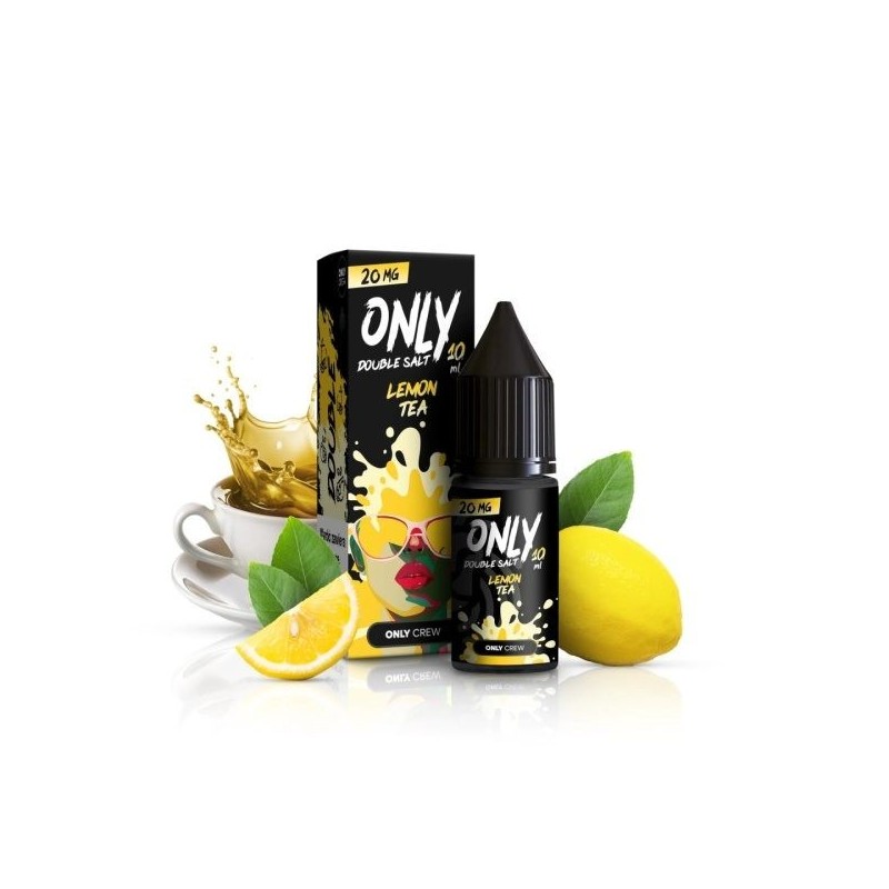 Liquid Only Double Salt 10ml - Lemon Tea | Doctorvape