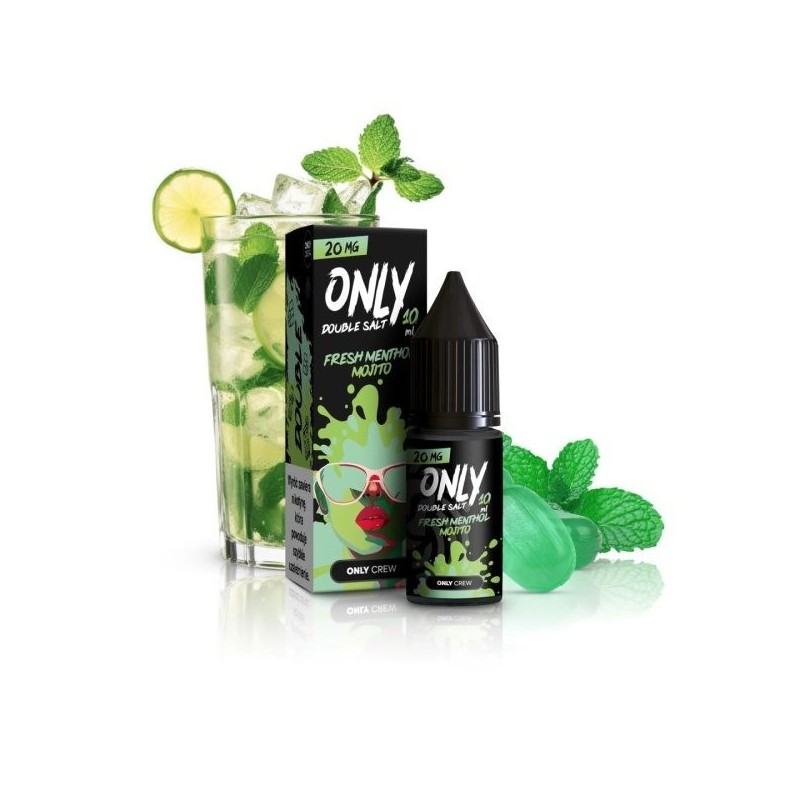 Liquid Only Double Salt 10ml - Świeży Mentolowy Mojito | Doctorvape