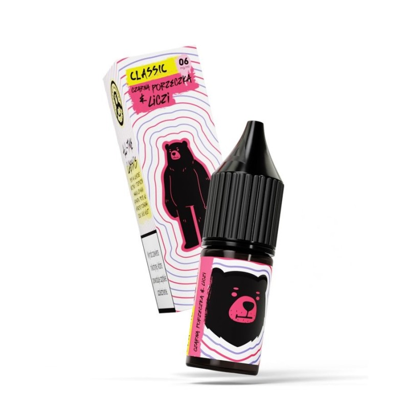Liquid Go Bears Classic 10ml - Czarna Porzeczka Liczi 6mg | Doctorvape