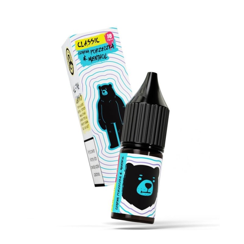 Liquid Go Bears Classic 10ml - Black Currant Menthol 18mg | Doctorvape