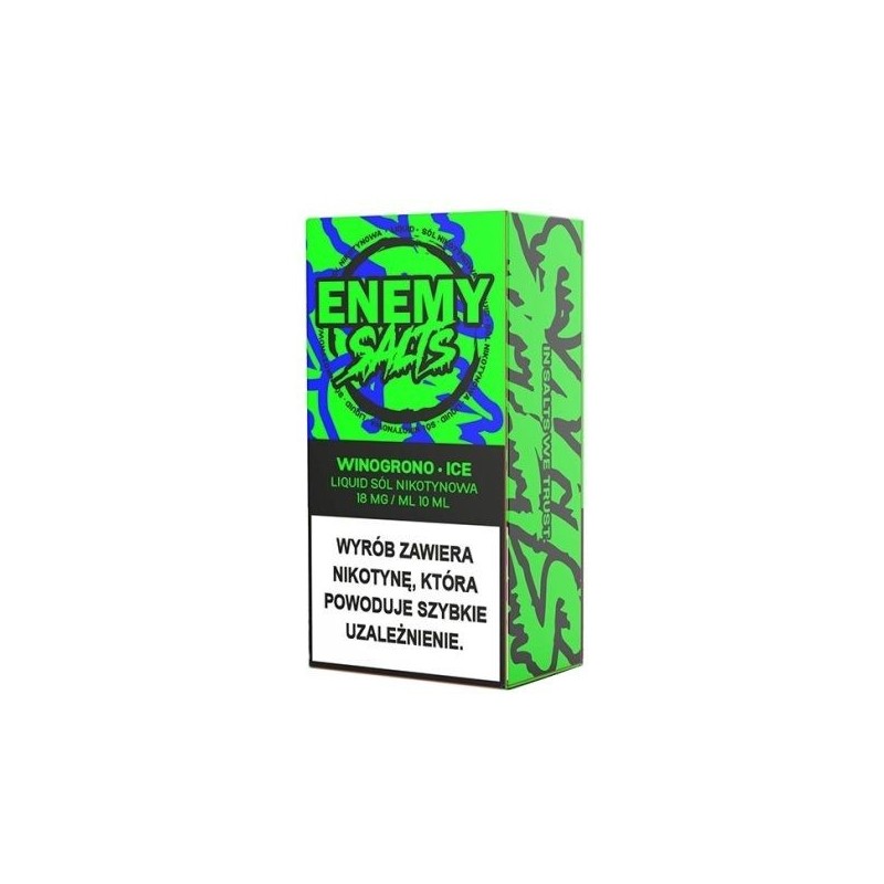 Liquid Enemy Salts - Grape Ice 18mg | Doctorvape