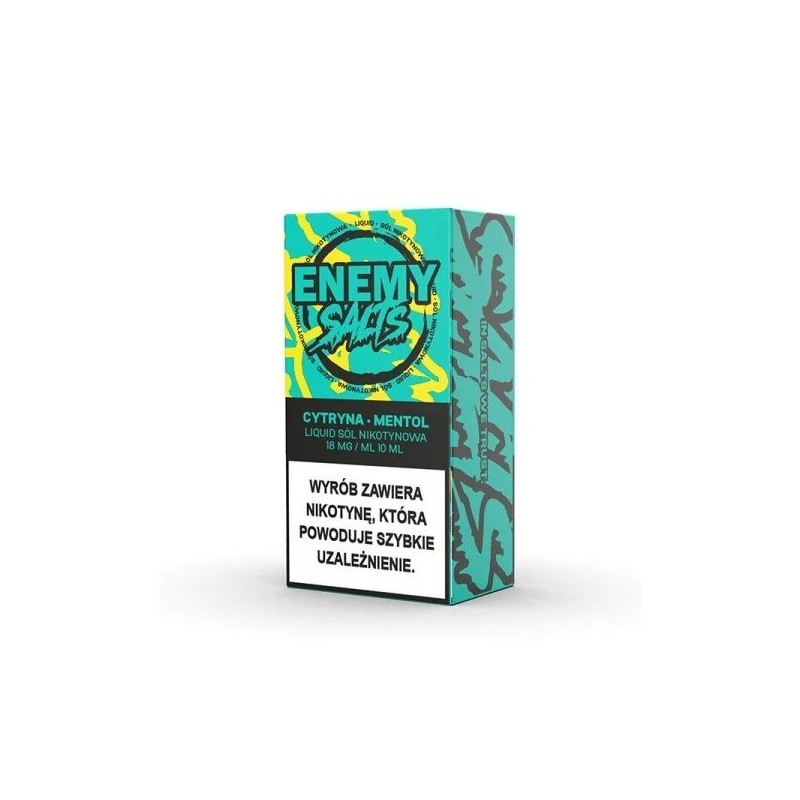 Liquid Enemy Salts - Lemon Menthol 18mg | Doctorvape