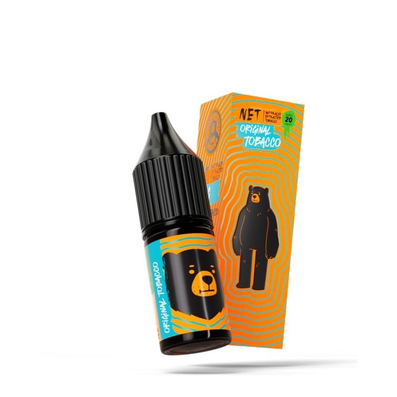 Liquid Go Bears Net Salt 10ml - Tabac Original 20mg | Doctorvape