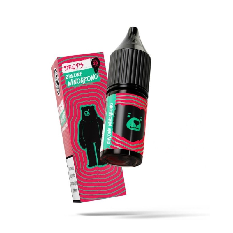 Liquid Go Bears Drops 10ml - Raisin Vert 20mg | Doctorvape