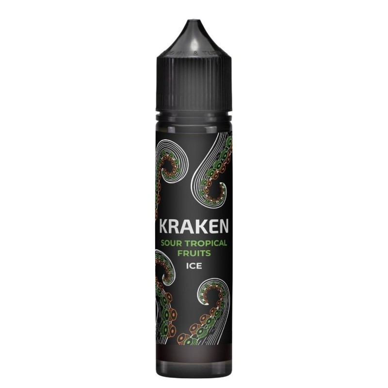 Kraken Longfill 10/60ml - Sour Tropical Fruits Ice | DoctorVape