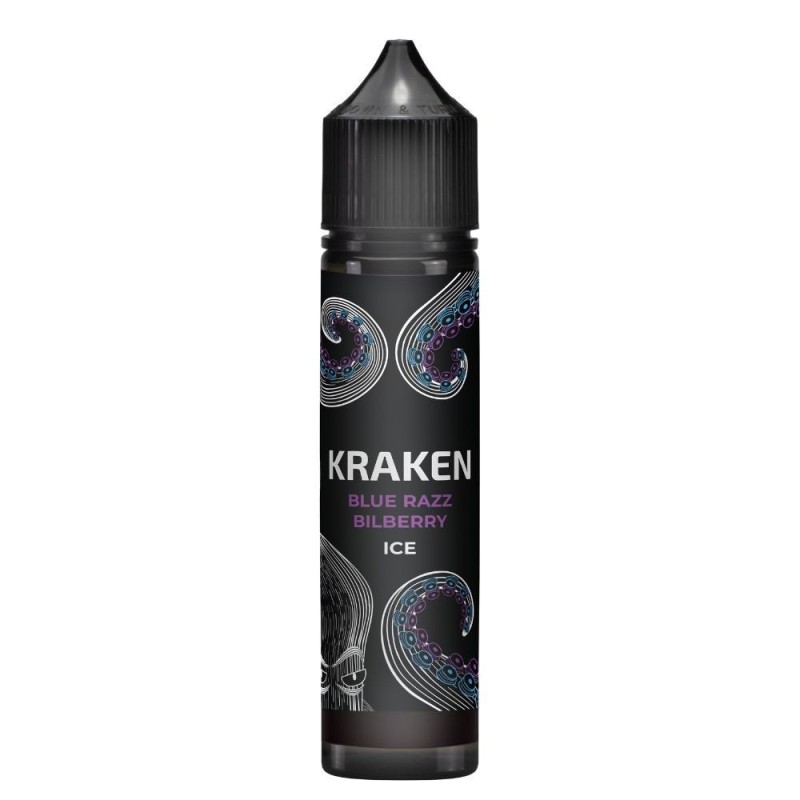 Longfill Kraken 10/60ml - Blue Razz Bilberry Ice