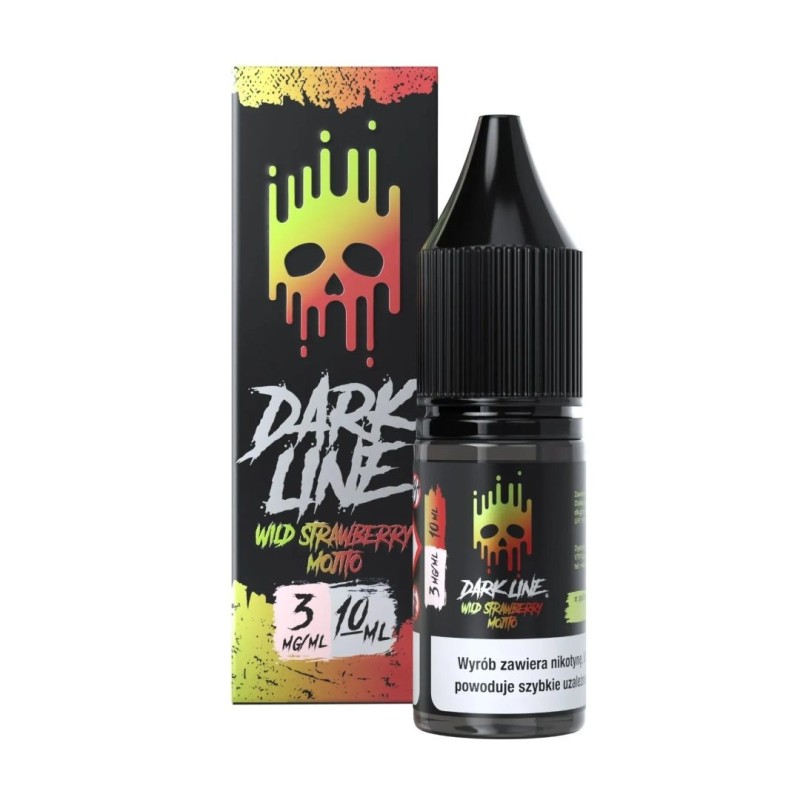 Liquid Dark Line 10ml - Dzika Truskawka Mojito 3mg | Doctorvape
