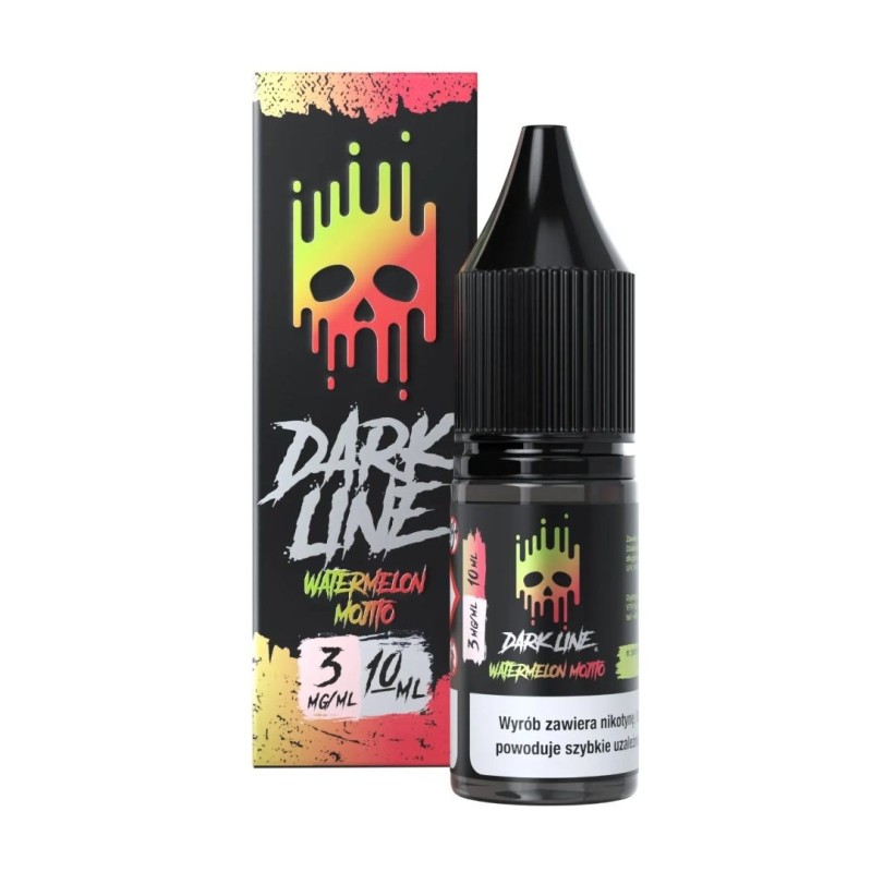 Liquid Dark Line 10ml - Arbuzowe Mojito 3mg | Doctorvape