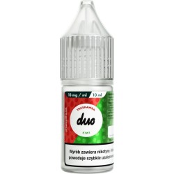 Liquid Duo Nicotine 10ml - Truskawka Kiwi 18mg | Doctorvape