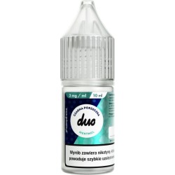 Liquid Duo Nicotine 10ml - Czarna Porzeczka Menthol 3mg | Doctorvape