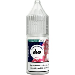 Liquid Duo Nicotine 10ml - Cassis Litchi 3mg | Doctorvape