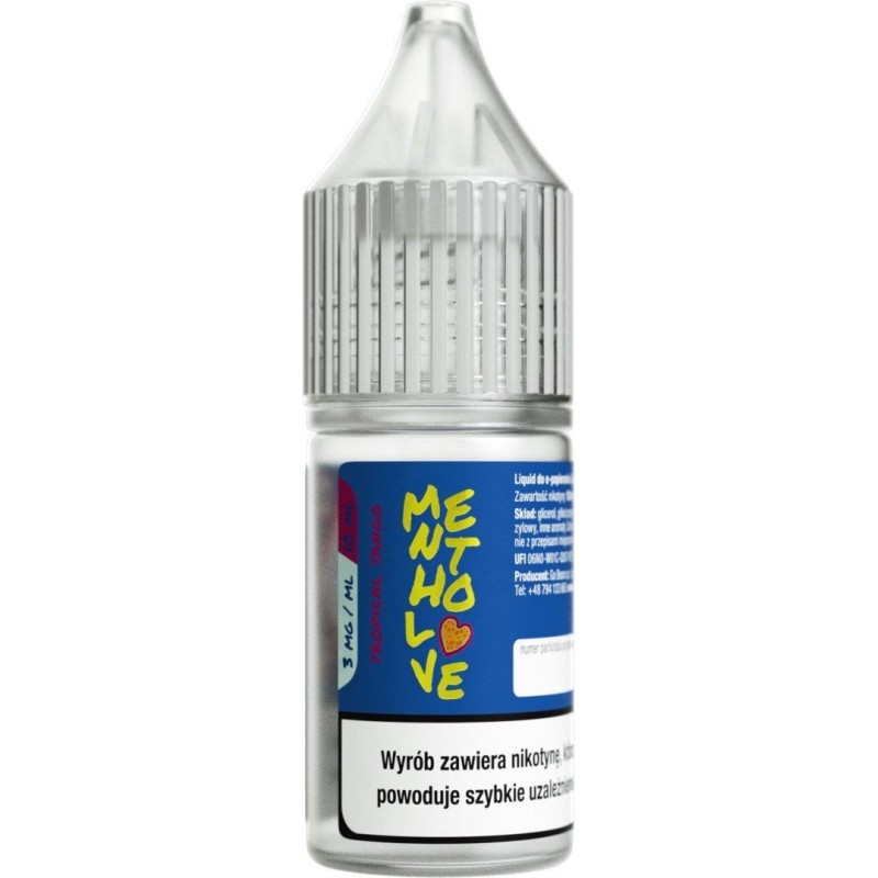 Liquid Mentholove Nicotine - Tango Tropical 3mg | Doctorvape