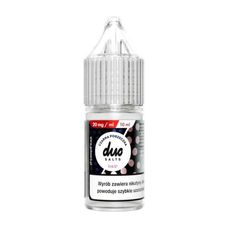 Liquid Duo SALTS 10ml - Black Currant Lychee 20mg | Doctorvape