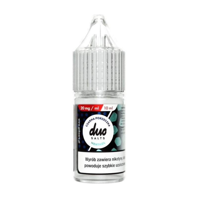 Liquid Duo SALTS 10ml - Black Currant Menthol 20mg | Doctorvape