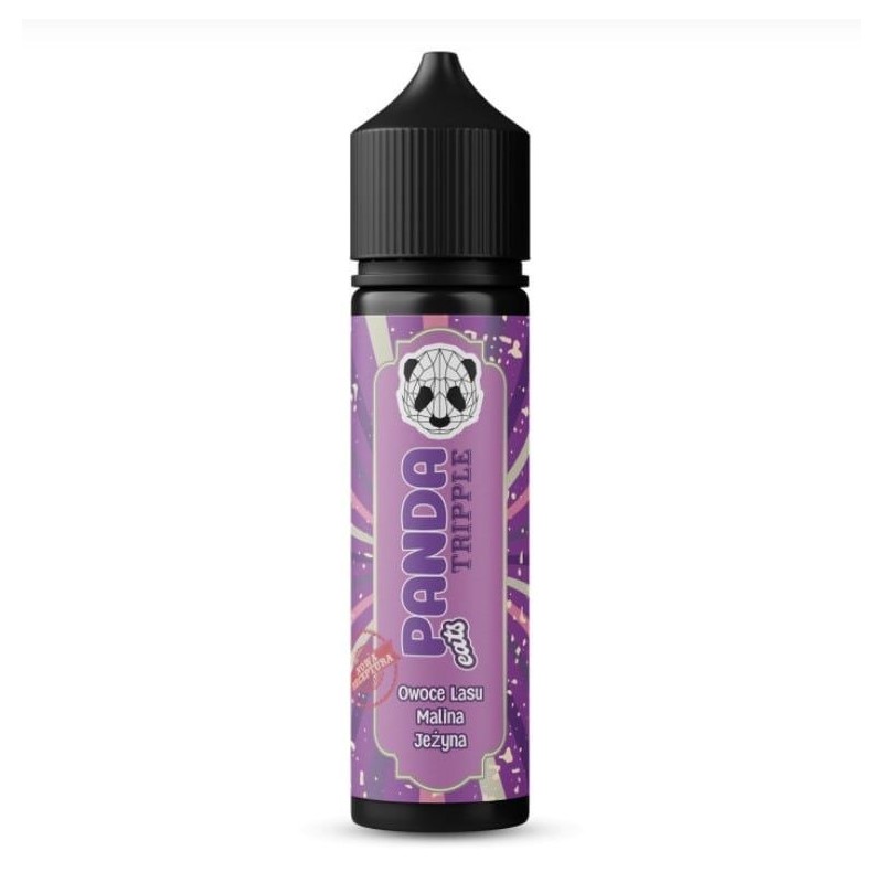 Longfill Panda Tripple 10/60ml - Leśne Owoce Malina Jeżyna | Doctorvape