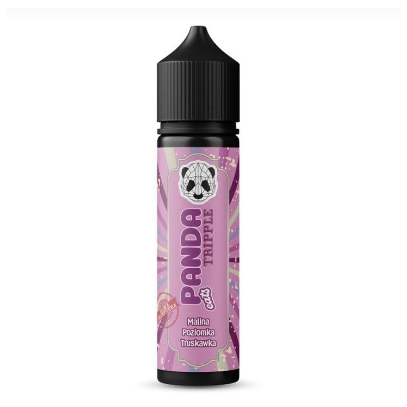 Panda Tripple Longfill 10/60ml - Raspberry Strawberry Wild Strawberry | Doctorvape