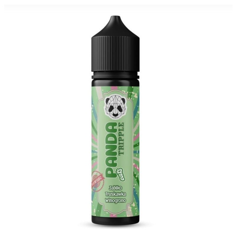 Longfill Panda Tripple 10/60ml – Pomme Fraise Raisin | Doctorvape