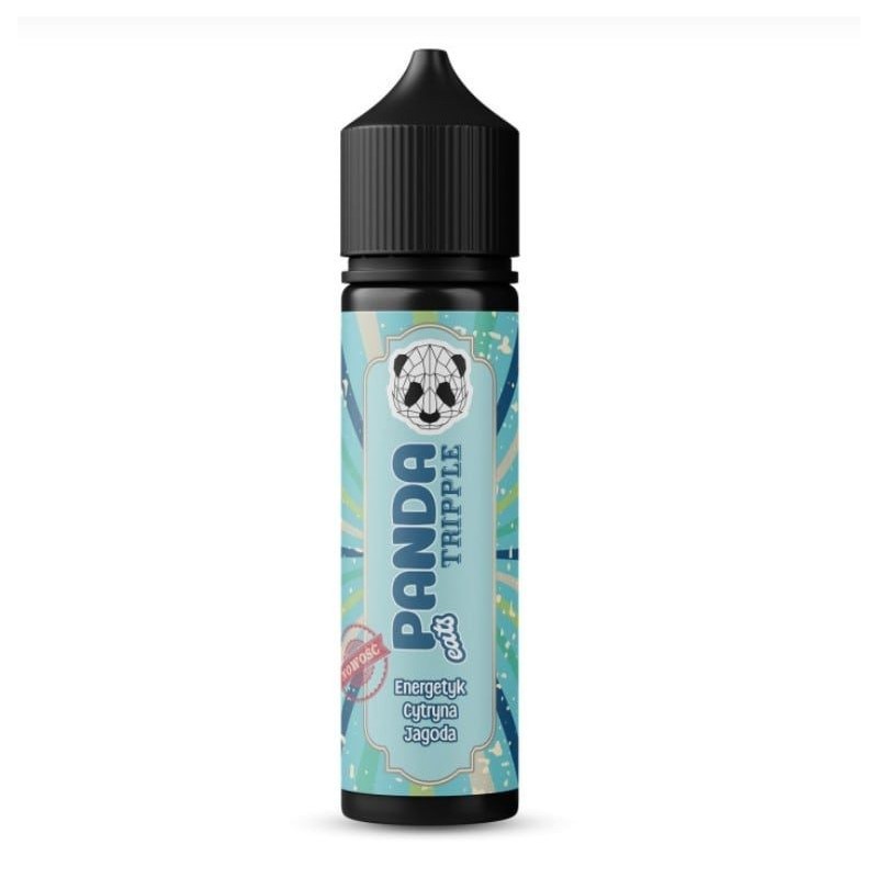 Longfill Panda Tripple 10/60ml - Napój energetyczny Cytryna Jagoda | Doctorvape