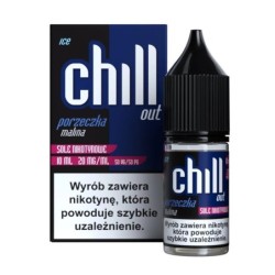 Liquid Chill Out Salt 10ml - Black Currant Raspberry Ice 20mg | Doctorvape