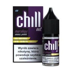 Liquid Chill Out Salt 10ml - Passion Fruit Pineapple Pomelo Ice 20mg | Doctorvape