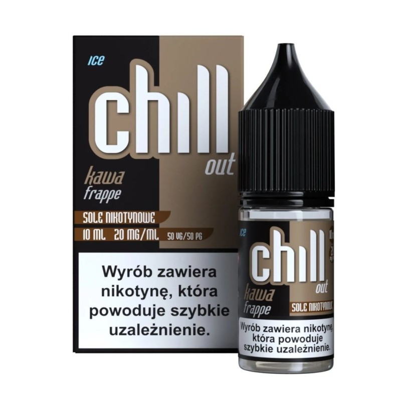 Liquid Chill Out Salt 10ml - Café Frappé Glacé 20mg | Doctorvape