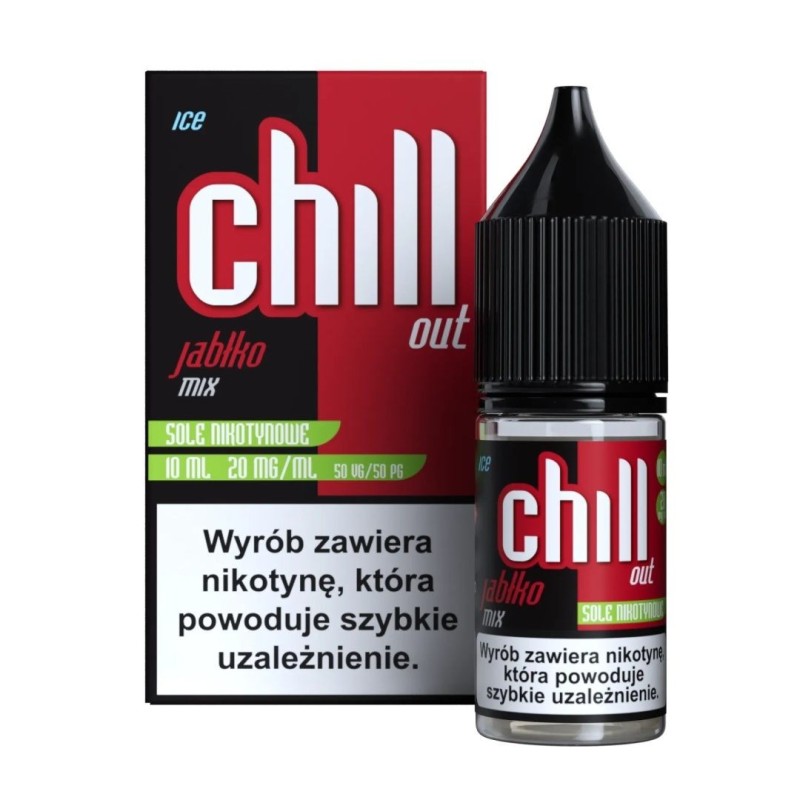 Liquid Chill Out Salt 10ml - Jabłko Mix Ice 20mg | Doctorvape
