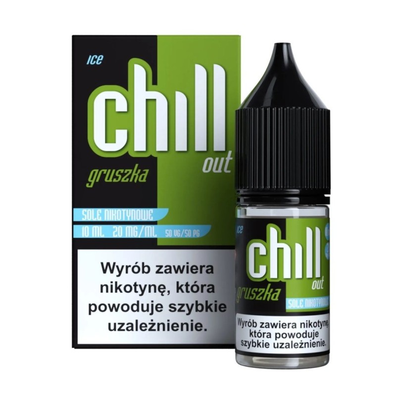 Liquid Chill Out Salt 10ml - Gruszka Ice 20mg | Doctorvape