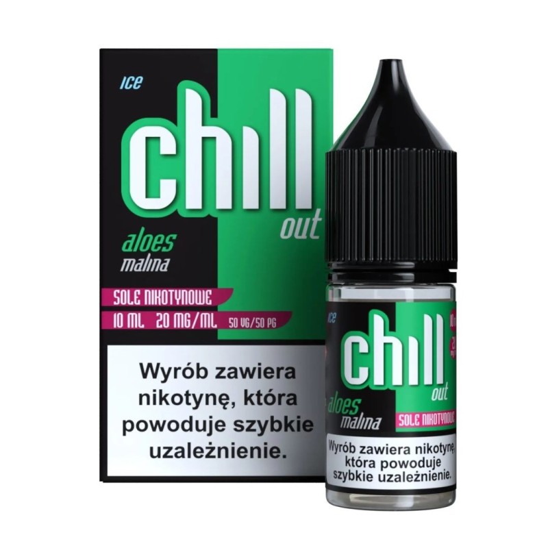 Liquid Chill Out Salt 10ml - Aloes Malina Ice 20mg | Doctorvape