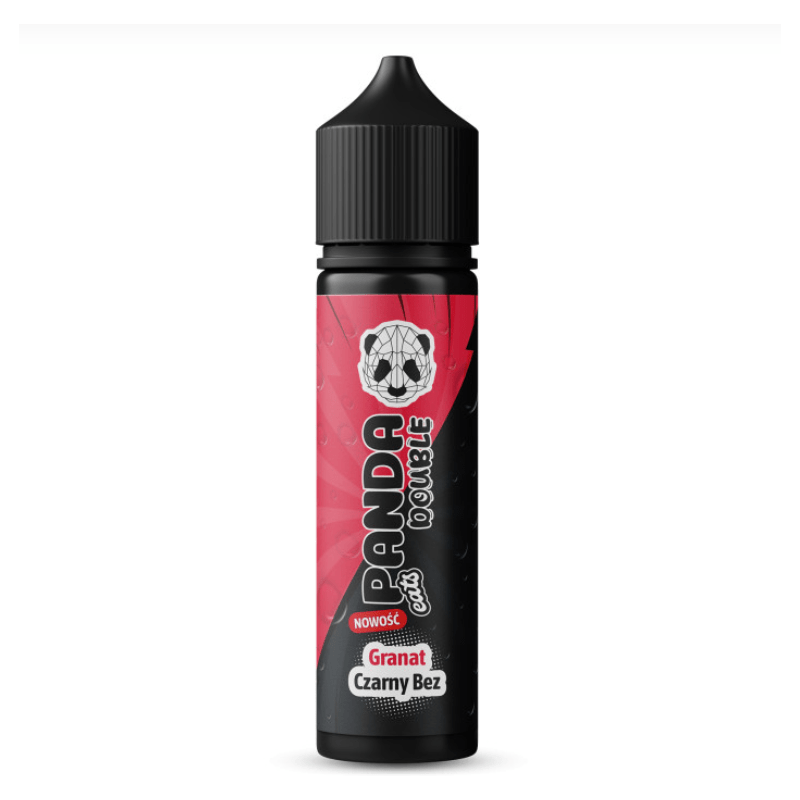 Longfill Panda Double 10/60ml - Granat Czarny Bez | Doctorvape