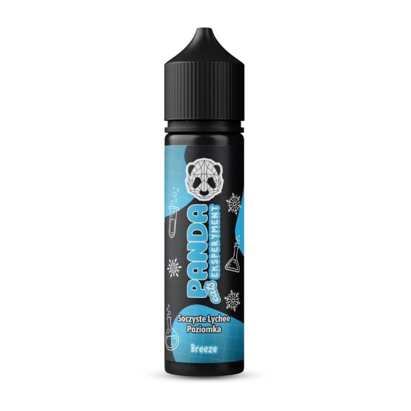 Longfill Panda Eksperyment 10/60ml - Soczyste Lychee Poziomka