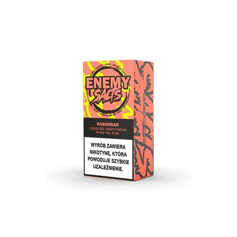 Liquid Enemy Salts - Rhubarbe 18mg | Doctorvape