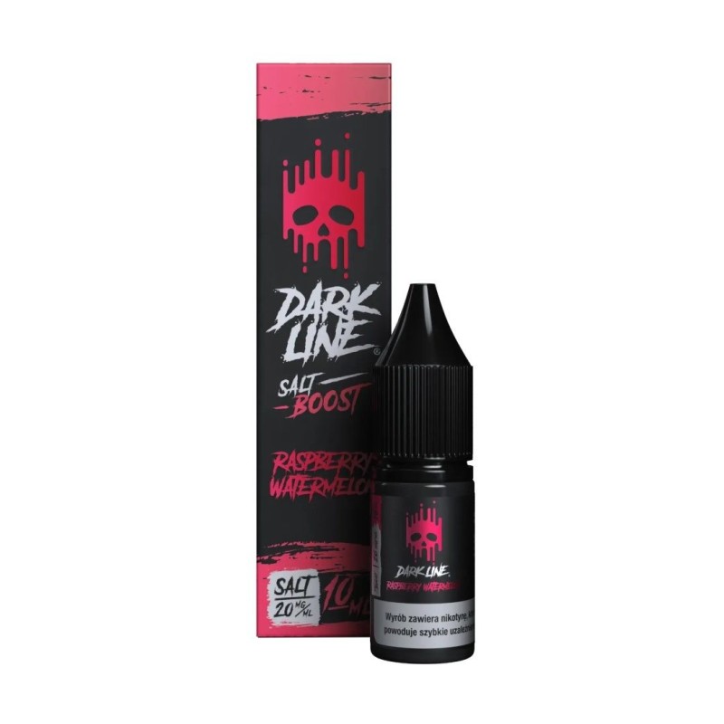 Liquid Dark Line Boost Salt 10ML - Raspberry Watermelon 20MG | Doctorvape