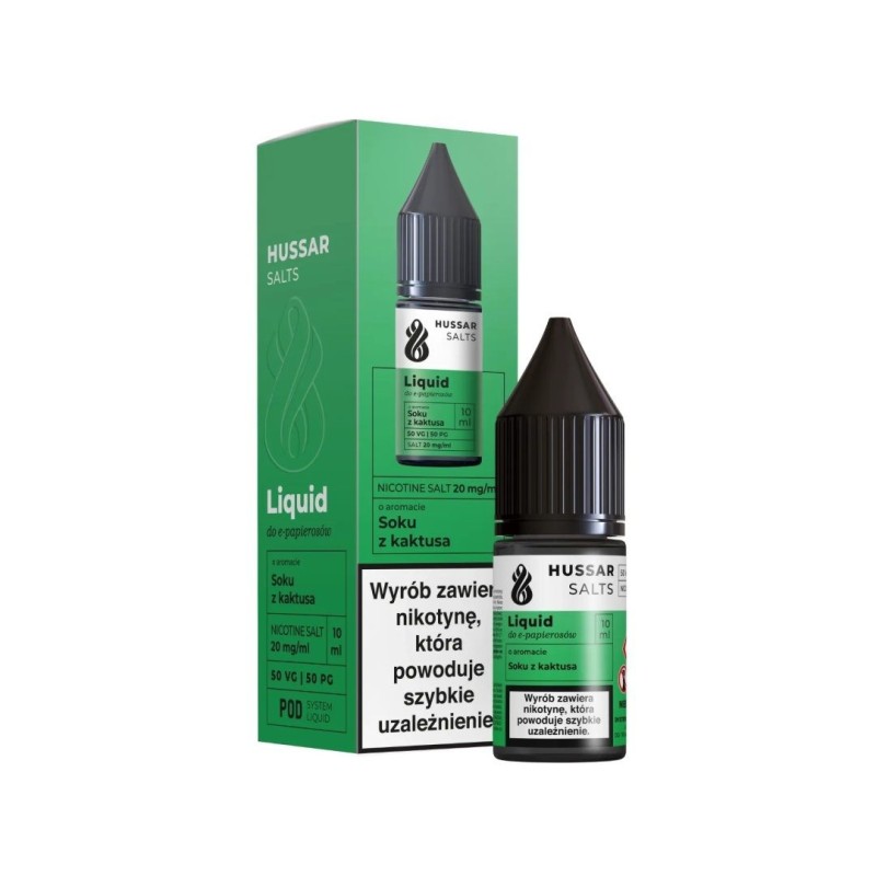 Liquid Hussar Salts 10ml - Cactus Juice 20mg | Doctorvape