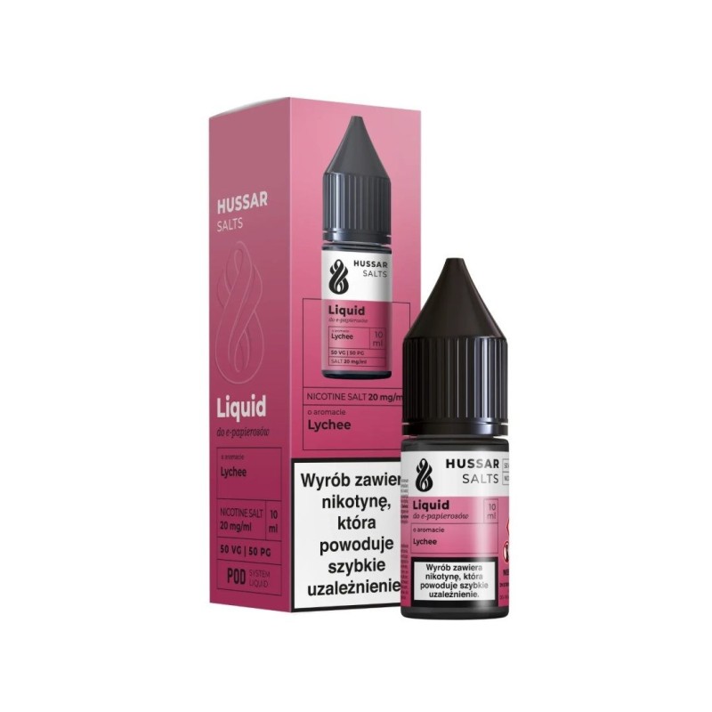 Liquid Hussar Salts 10ml - Lychee 20mg | Doctorvape