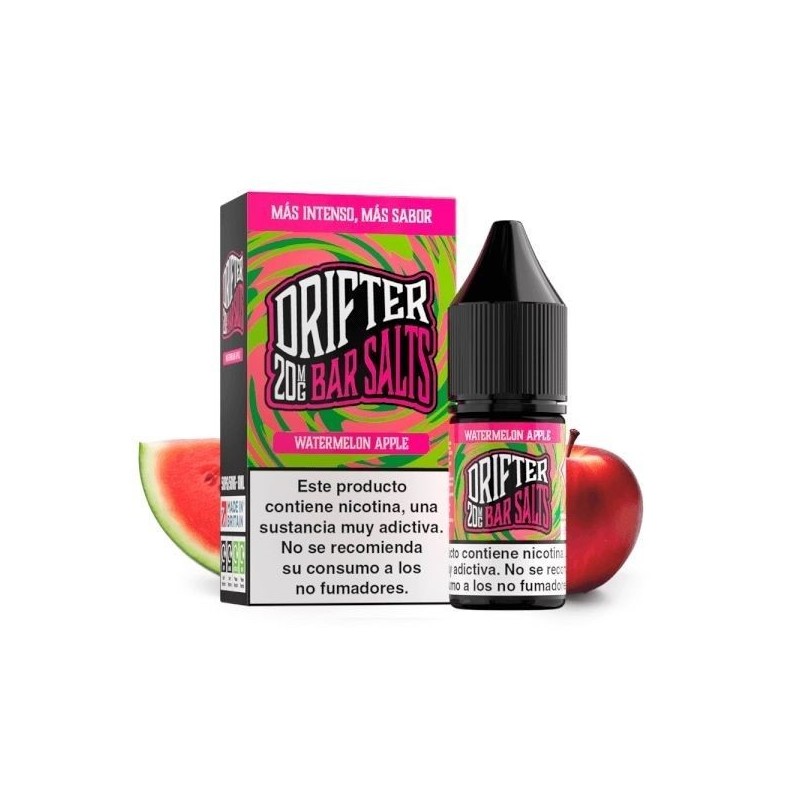 Liquid Drifter Bar Salts 10ml 20mg Pastèque Pomme | DoctorVape