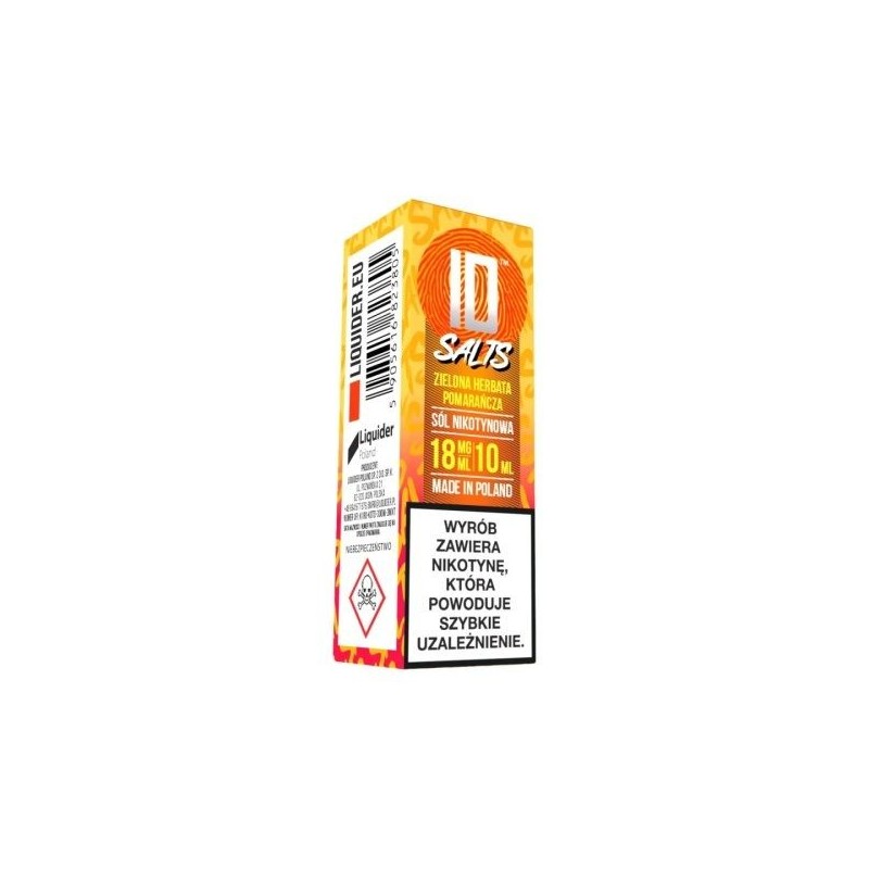 Liquid ID Salt 10ml 18mg Thé Vert Orange | Doctorvape