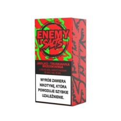 Liquid Enemy Salts - Jabłko Truskawka Brzoskwinia 18mg | Doctorvape