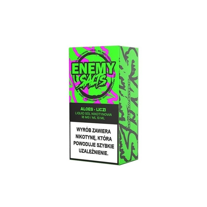 Liquid Enemy Salts - Lychee Aloe 18mg | Doctorvape