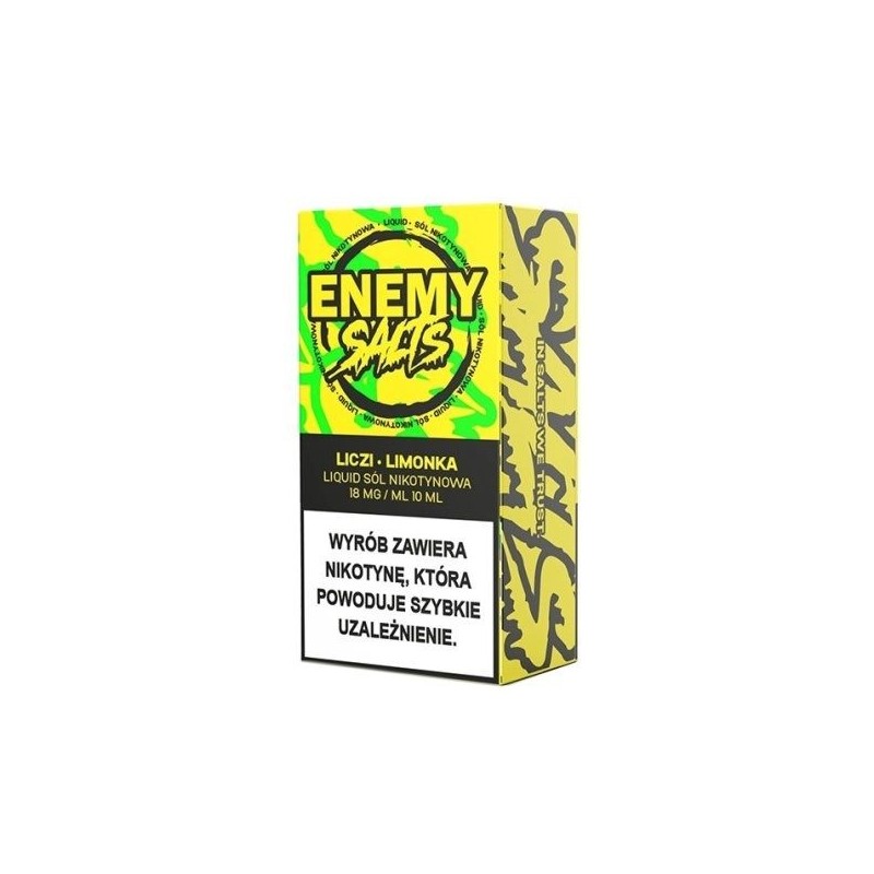Liquid Enemy Salts - Litchi Citron Vert 18mg | Doctorvape