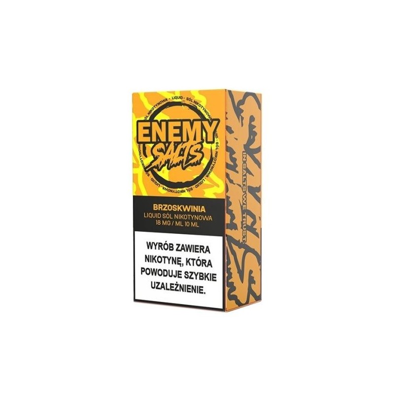Liquid Enemy Salts - Brzoskwinia 18mg | Doctorvape